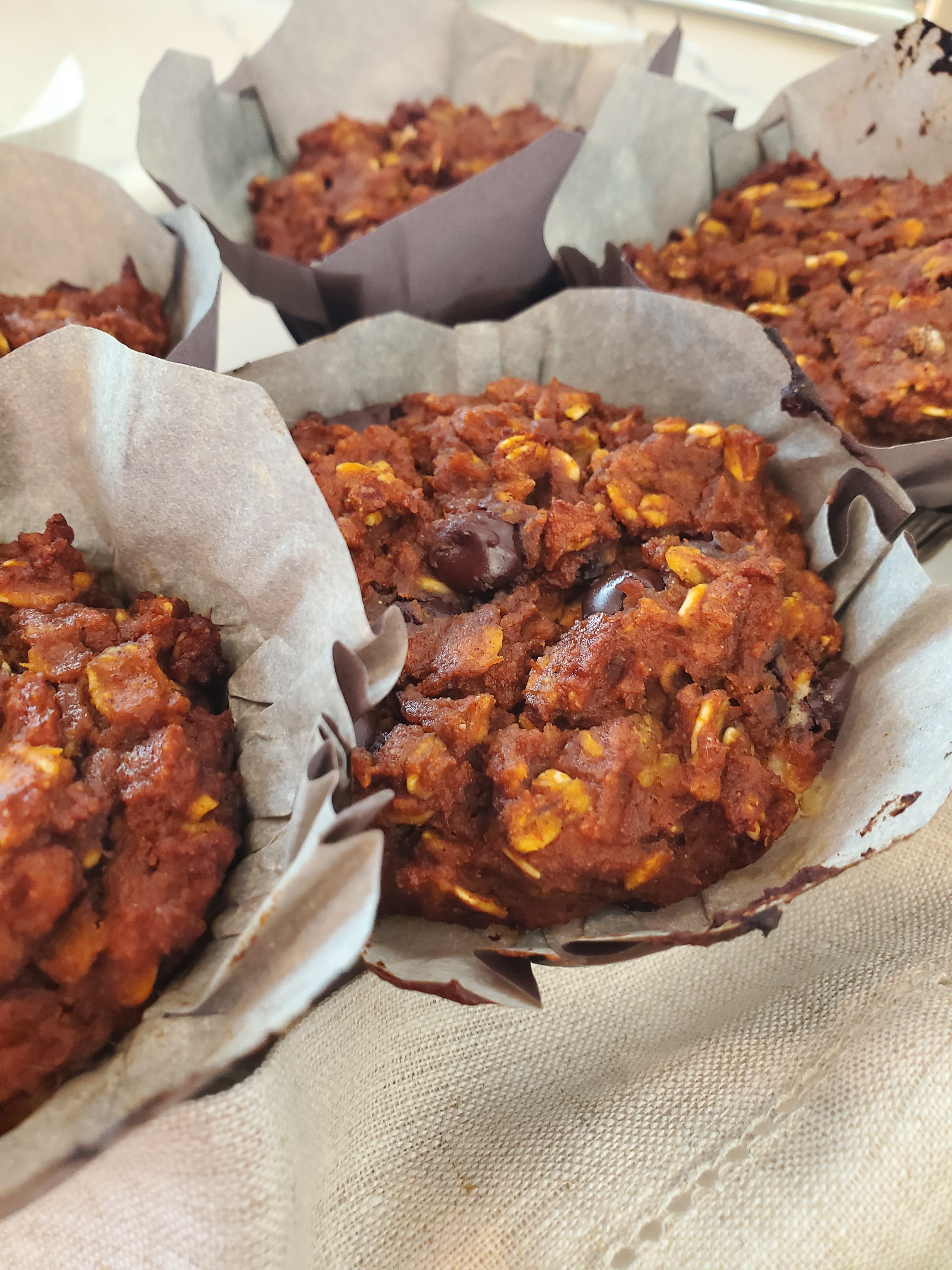 Healthy Pumpkin Oat Muffin Recipe