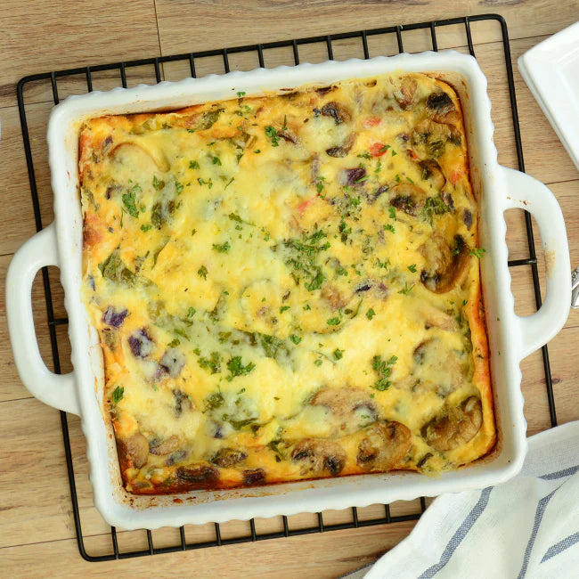 Easy healthy breakfast casserole