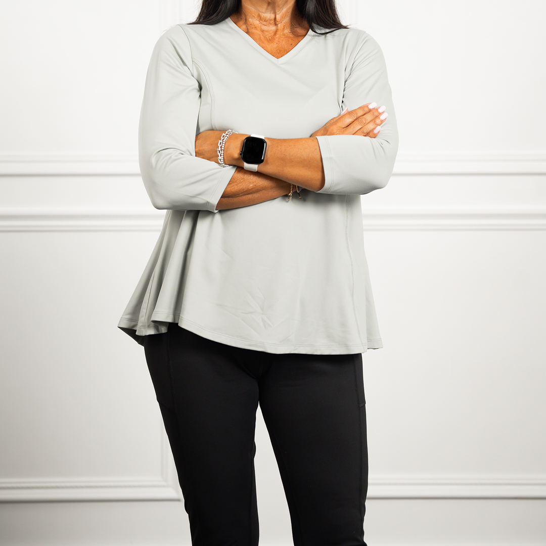 Anti-Muffin Top 3/4 Sleeve