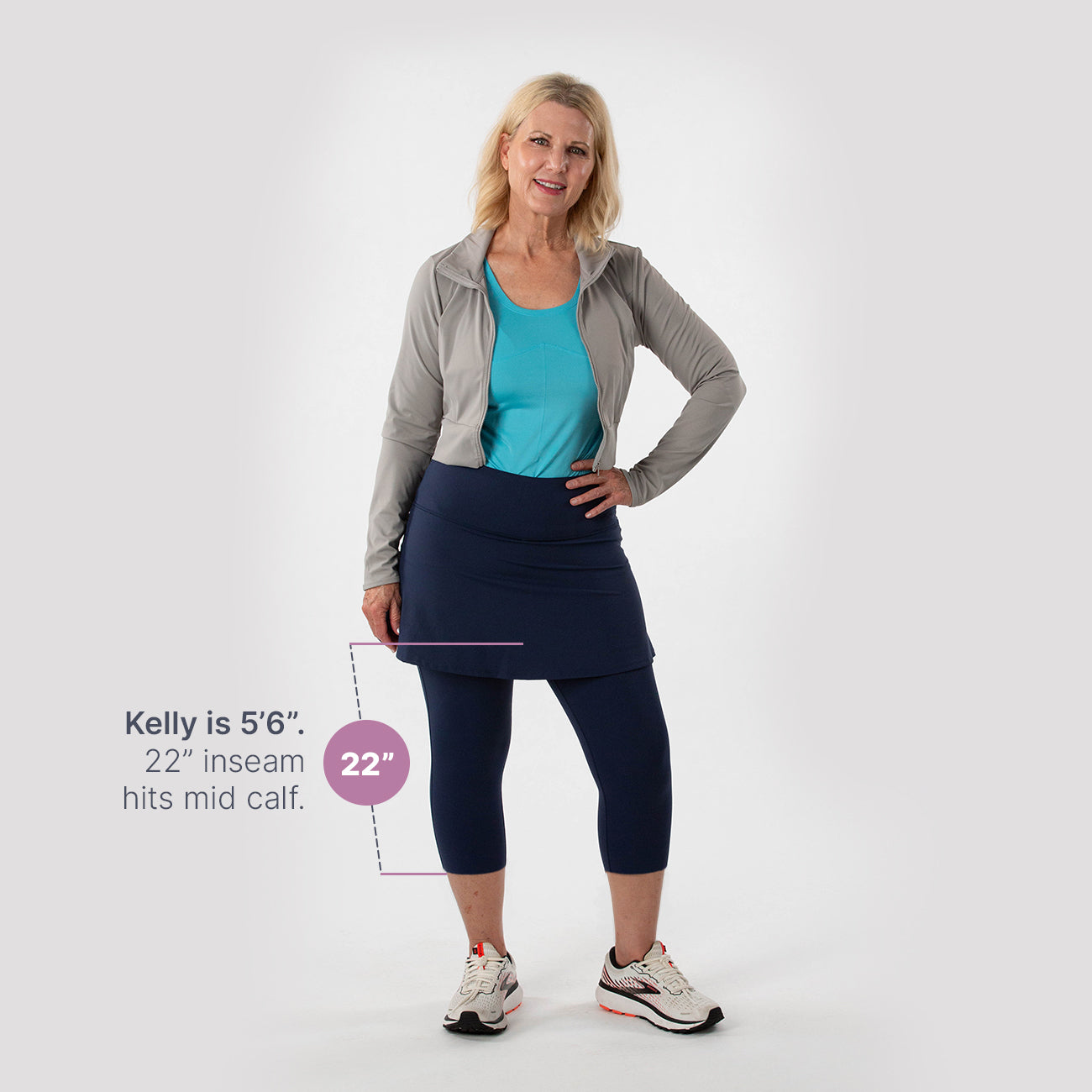 15" Summit Skirted Leggings w/Pockets