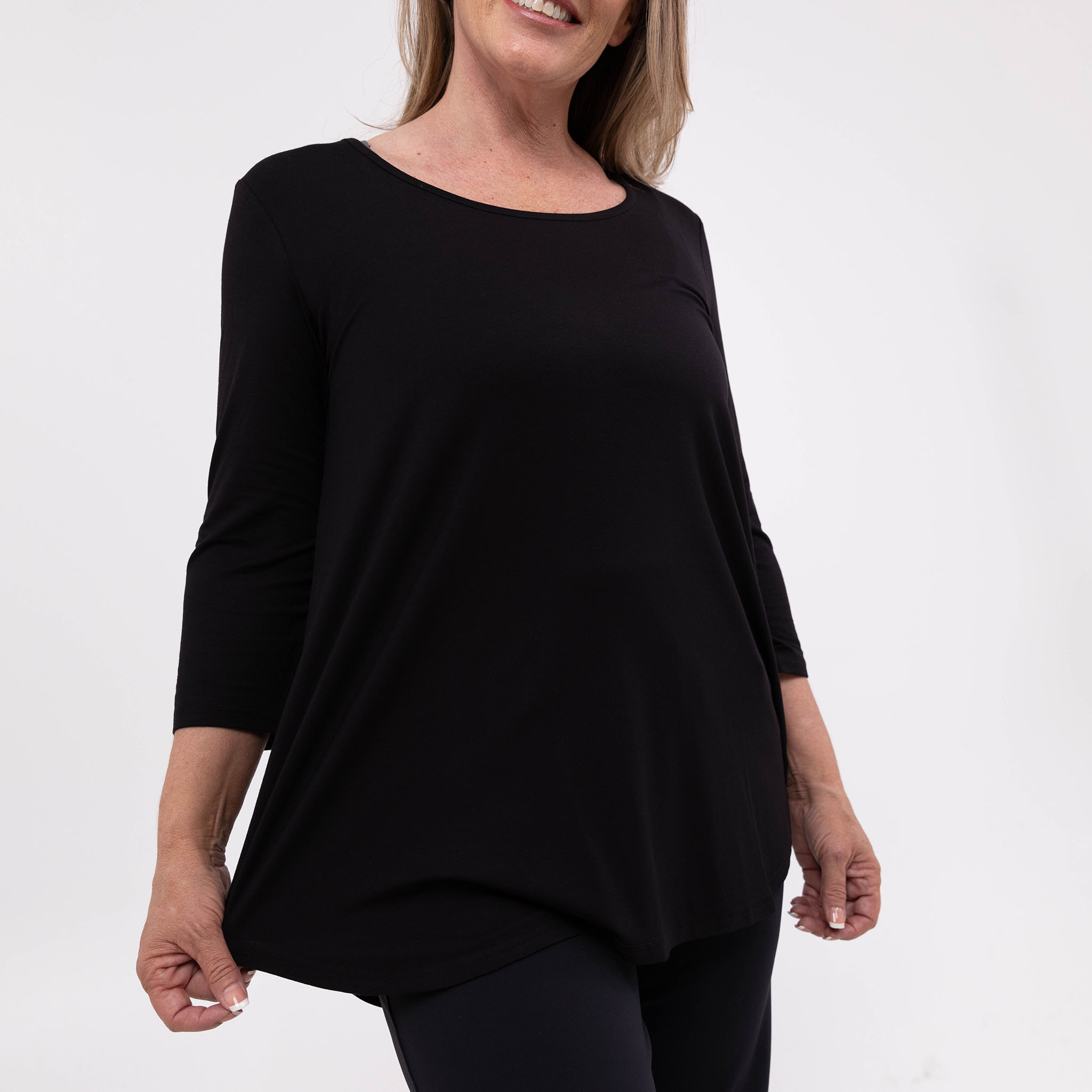 Serene 3/4 Length Bamboo Top