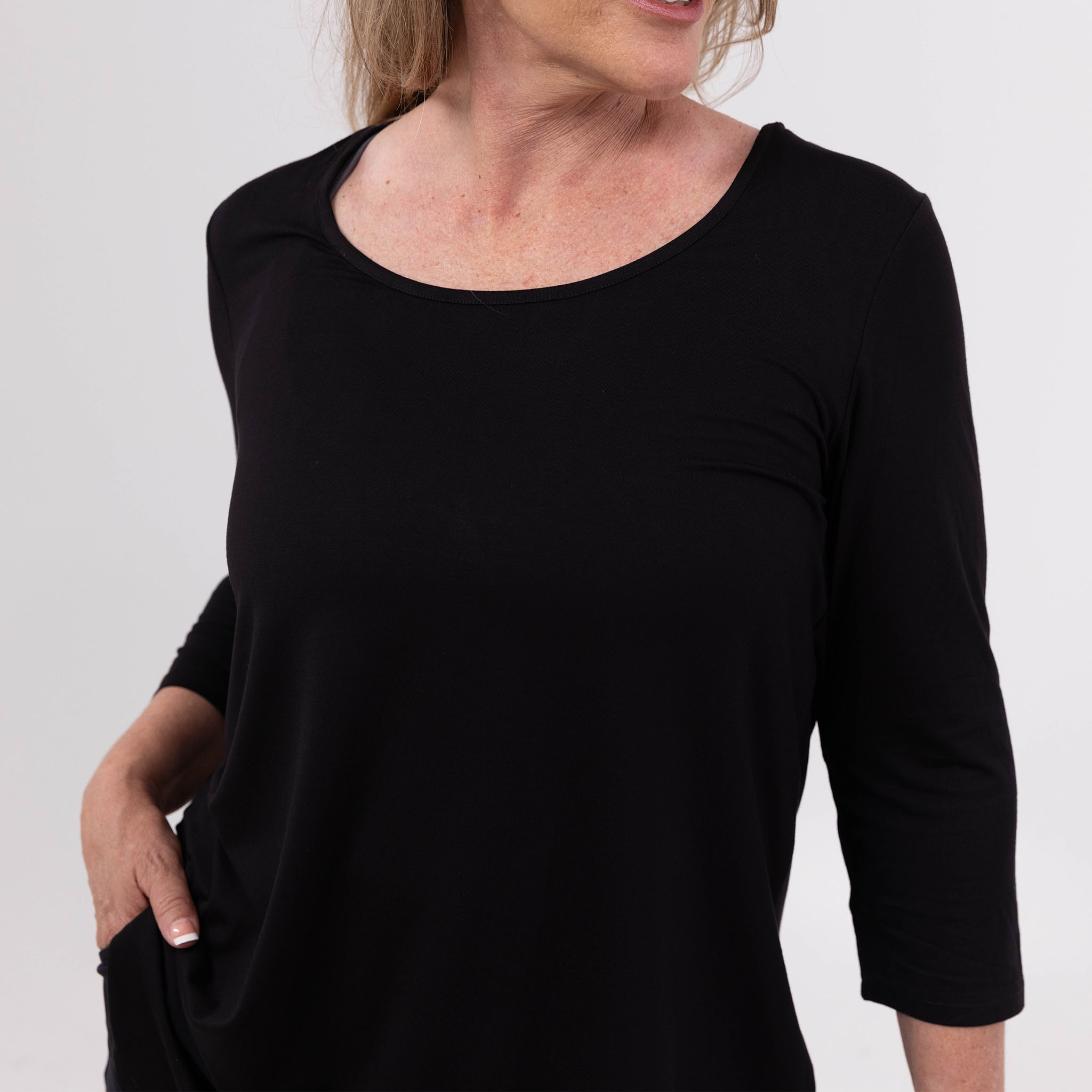 Serene 3/4 Length Bamboo Top