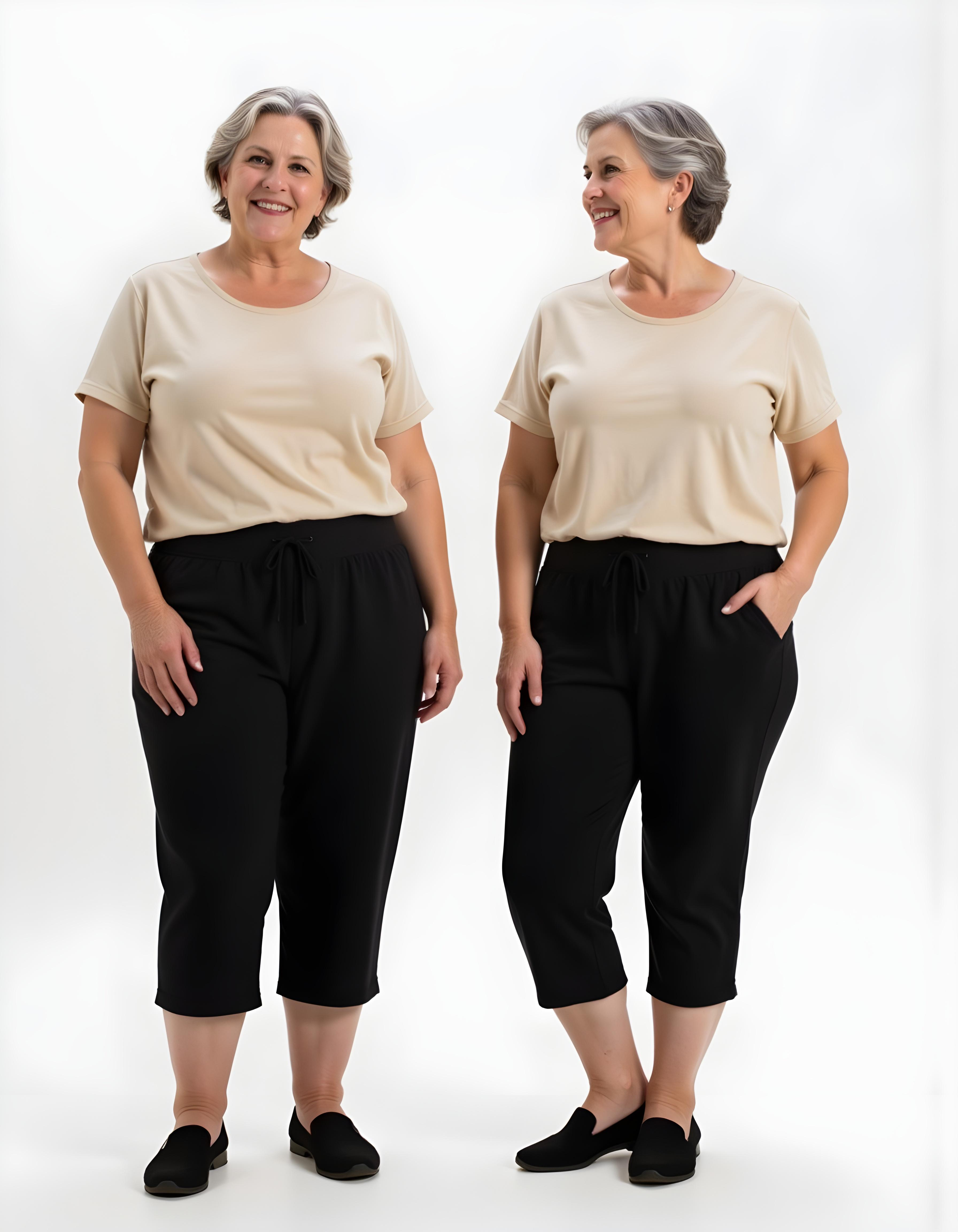 Como Linen/Bamboo Cropped Pant
