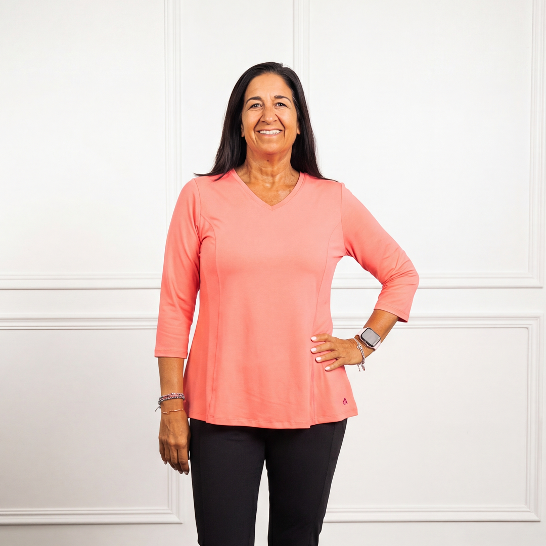 Anti-Muffin-Top 3/4 Sleeve Tee