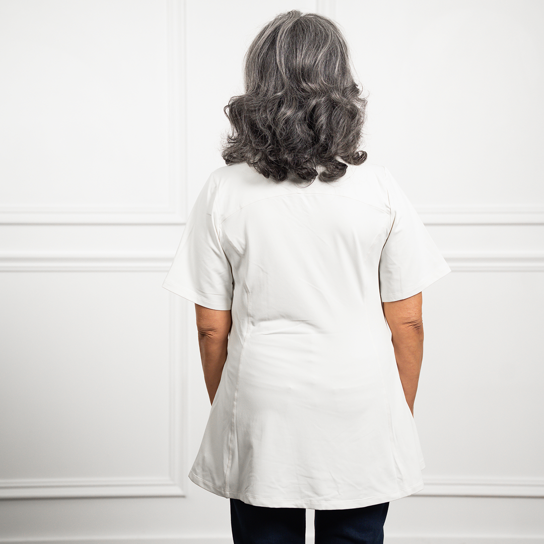 Anti-Muffin-Top Flowy Tee (Petite)