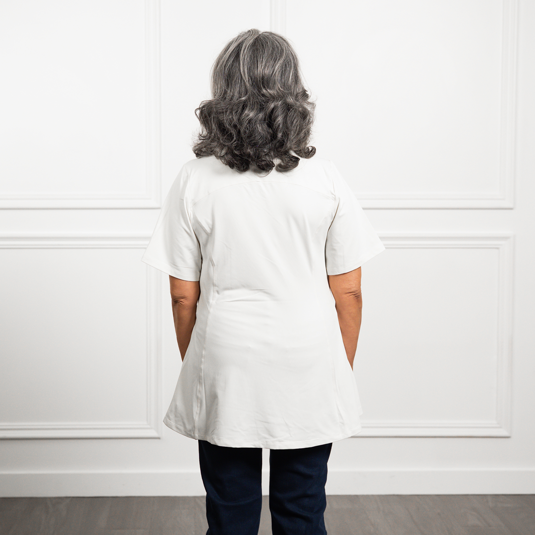 Anti-Muffin-Top Flowy Tee