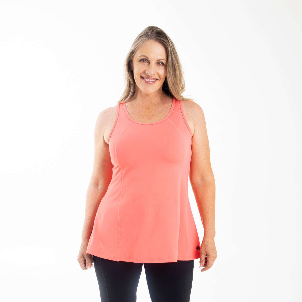 Anti-Muffin-Top Flowy Tank