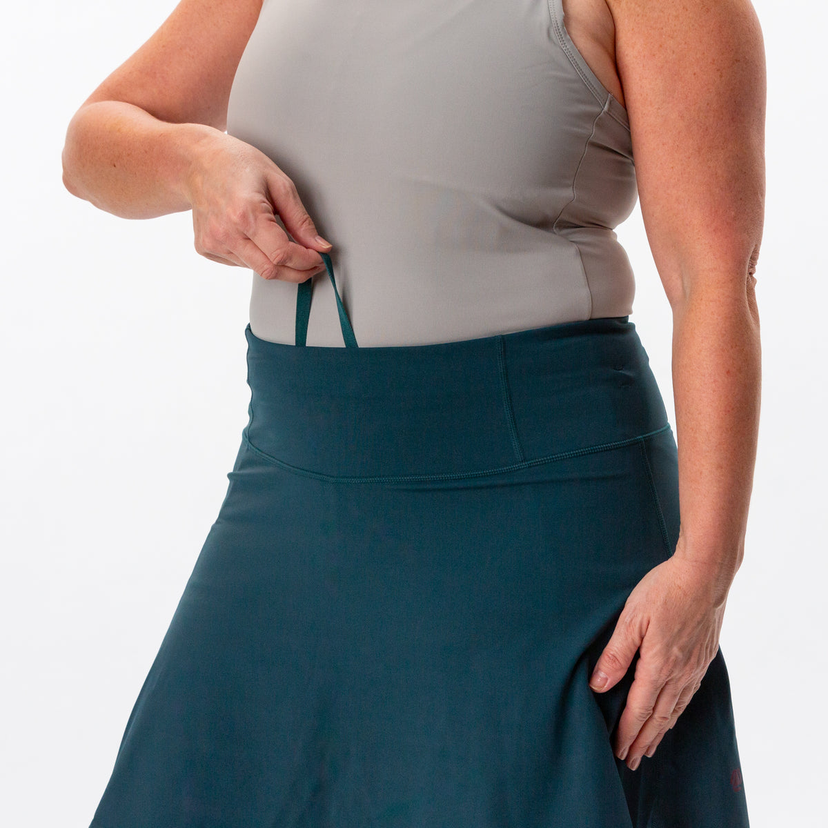 Aria Long Skort w/Pockets