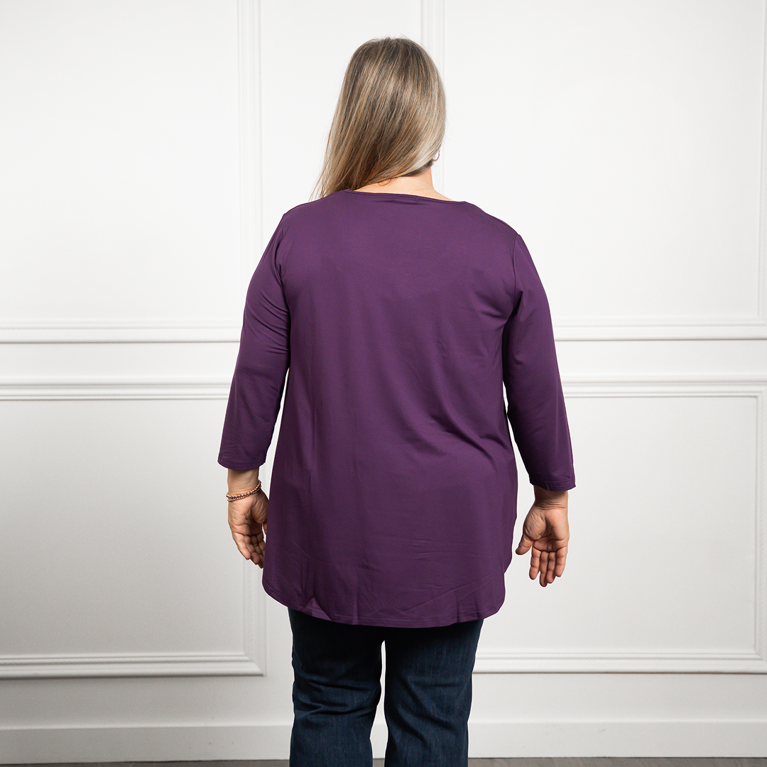 Serene 3/4 Length Bamboo Top