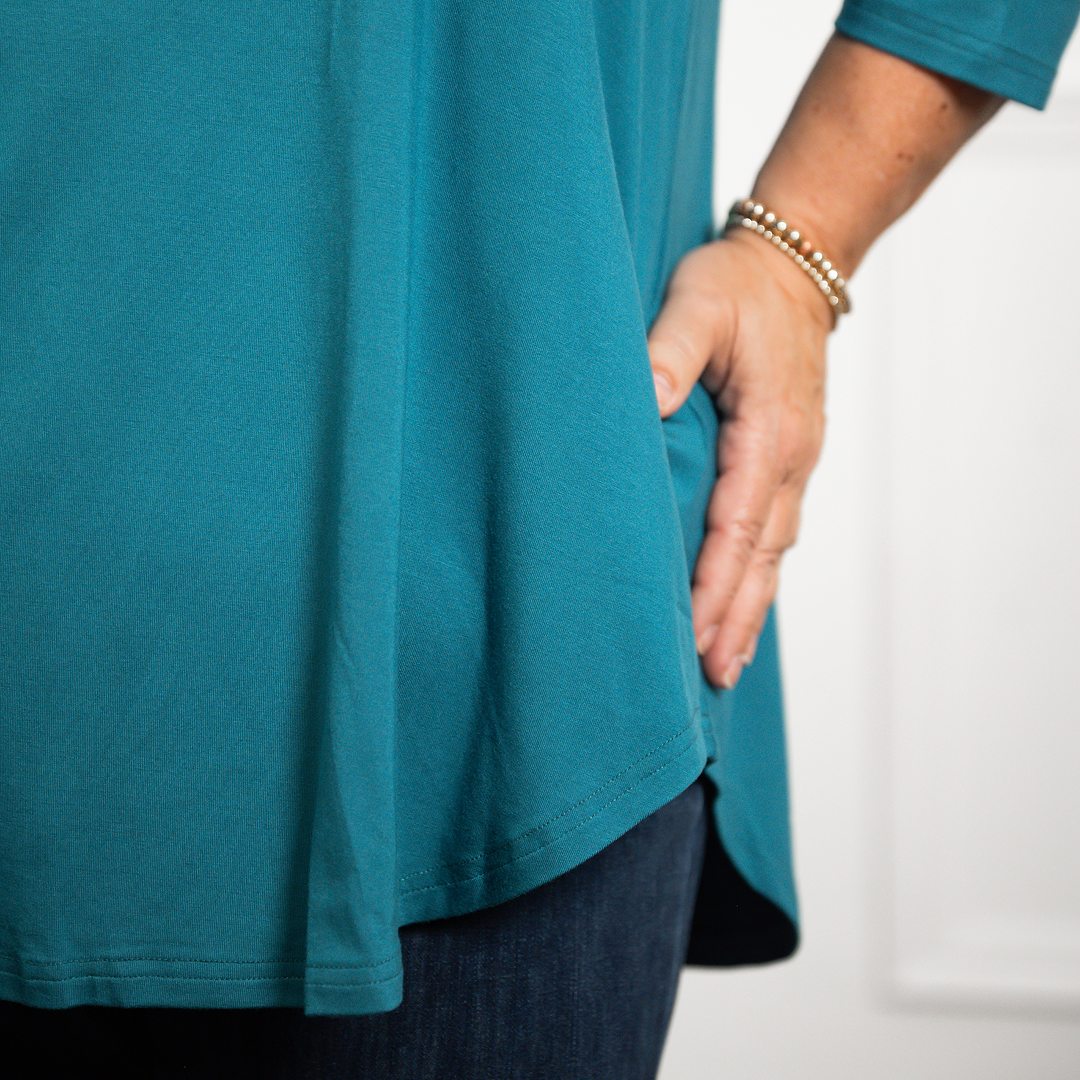 Serene 3/4 Length Bamboo Top